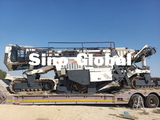 2500mm काटने की चौड़ाई Wirtgen सतह प्रयुक्त मिलिंग मशीन 783kW 2500 SM Model