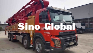 Volov Isuzu चेसिस के साथ सान्यो 56M कंक्रीट पम्प ट्रक