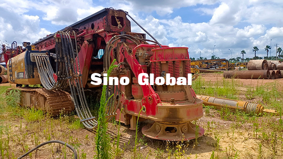 Sany SR285R 2019 प्रयुक्त रोटरी ड्रिलिंग रिग 5 ~ 24 Rpm 300KW