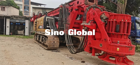 Sany SR285R 2018 प्रयुक्त रोटरी ड्रिलिंग रिग 5~24 Rpm 300KW