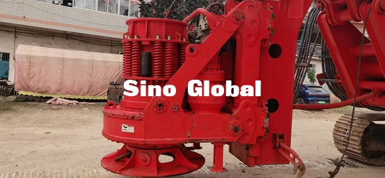 Sany SR285R 2018 प्रयुक्त रोटरी ड्रिलिंग रिग 5~24 Rpm 300KW