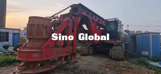 300KW Sany प्रयुक्त रोटरी ड्रिलिंग रिग इंजन पावर SR360E 2018