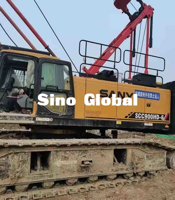 सान्यो SCC1000A 13m 64m बूम लंबाई के साथ 100 टन क्रॉलर क्रेन का इस्तेमाल किया