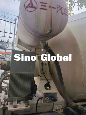 निर्माण उद्योग के लिए 10M³ प्रयुक्त कंक्रीट मिक्सर ट्रक सान्यो SY310C-8W