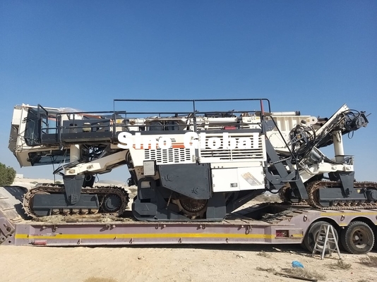 2500mm काटने की चौड़ाई Wirtgen सतह प्रयुक्त मिलिंग मशीन 783kW 2500 SM Model