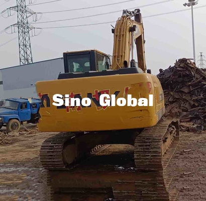सान्यो SY215C प्रयुक्त क्रॉलर खुदाई 128kw / 2000rpm इंजन पावर